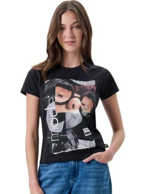 PLAYERA EDNA MODA NEGRO LOS INCREIBLES - Imagen 2
