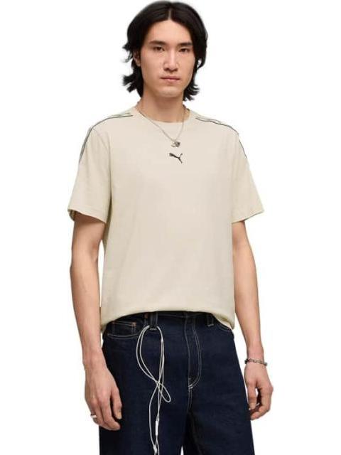 PLAYERA ESS TAPE TEE BEIGE PUMA - Imagen 2