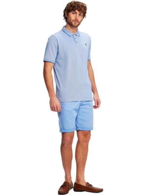 PLAYERA ESTAMPADA AZUL HPC POLO - Imagen 2