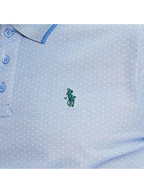 PLAYERA ESTAMPADA AZUL HPC POLO - Imagen 5