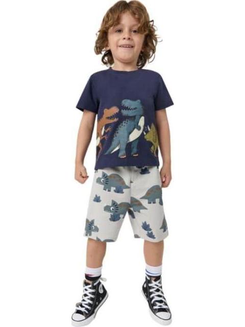 PLAYERA ESTAMPADA AZUL MARINO NEXT CO