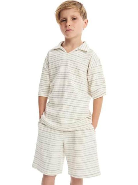 PLAYERA ESTAMPADA BEIGE NEXT CO