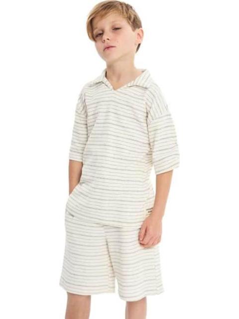 PLAYERA ESTAMPADA BEIGE NEXT CO - Imagen 4