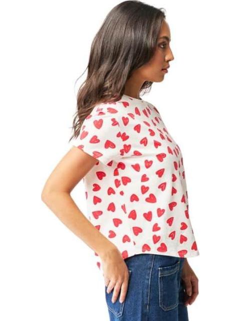 PLAYERA CORAZONES BICOLOR HOLLY LAND - Imagen 3