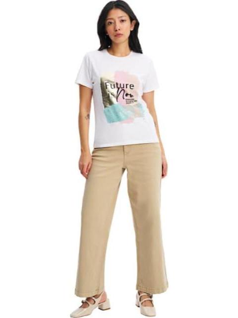 PLAYERA ESTAMPADA BLANCO HOLLY LAND