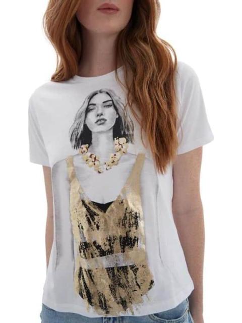 PLAYERA ESTAMPADA BLANCO HOLLY LAND - Imagen 4