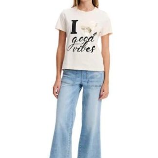 PLAYERA ESTAMPADA MARFIL HOLLY LAND