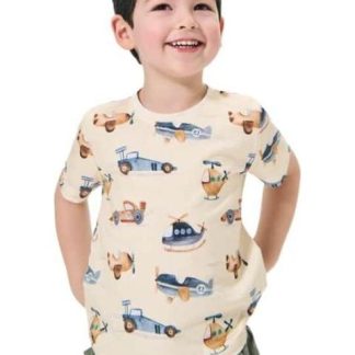 PLAYERA ESTAMPADA MARFIL NEXT CO