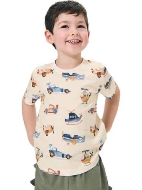 PLAYERA ESTAMPADA MARFIL NEXT CO