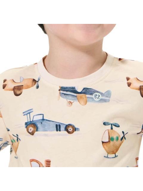 PLAYERA ESTAMPADA MARFIL NEXT CO - Imagen 5
