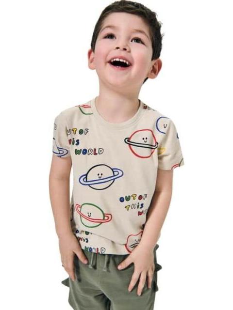 PLAYERA ESTAMPADA MULTICOLOR NEXT CO - Imagen 2