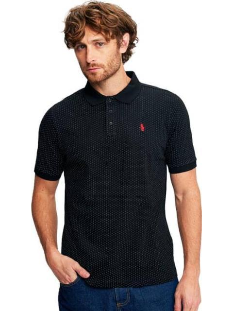 PLAYERA ESTAMPADA NEGRO HPC POLO - Imagen 2