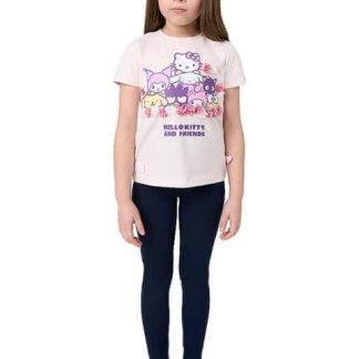 PLAYERA HELLO KITTY ROSA HELLO KITTY AND FRIENDS