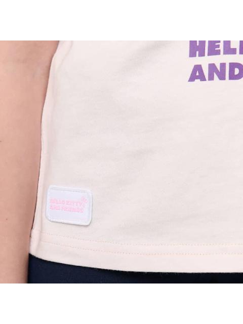 PLAYERA HELLO KITTY ROSA HELLO KITTY AND FRIENDS - Imagen 5