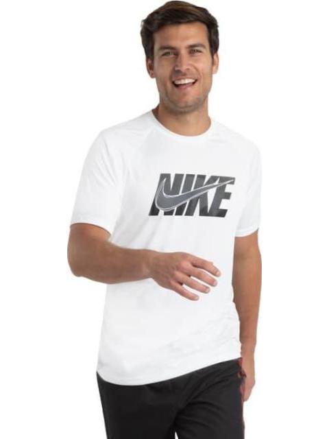 PLAYERA HYDROGUARD BLANCO NIKE SWIM - Imagen 4