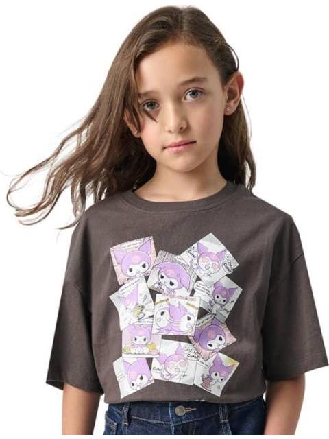 PLAYERA KUROMI GRIS KUROMI - Imagen 5