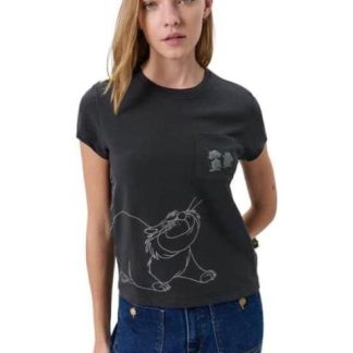 PLAYERA LUCIFER GRIS PRINCESS