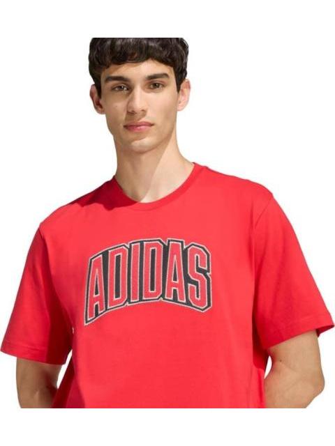 PLAYERA M STAD COLLEG T ROJO ADIDAS - Imagen 5