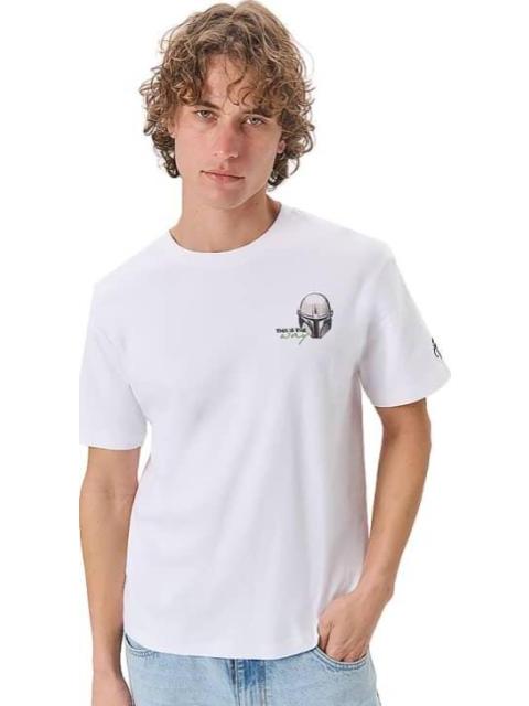 PLAYERA MANDALORIAN BLANCO THE MANDALORIAN