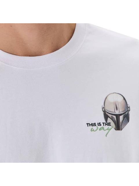 PLAYERA MANDALORIAN BLANCO THE MANDALORIAN - Imagen 4