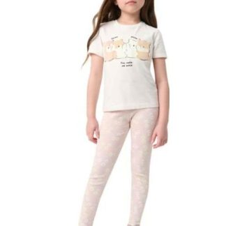 PLAYERA MANGA CORTA BEIGE HOLLY LAND KIDS