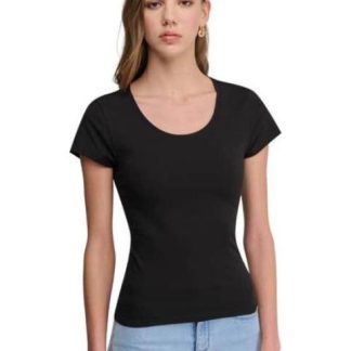 PLAYERA MANGA CORTA NEGRO HOLLY LAND