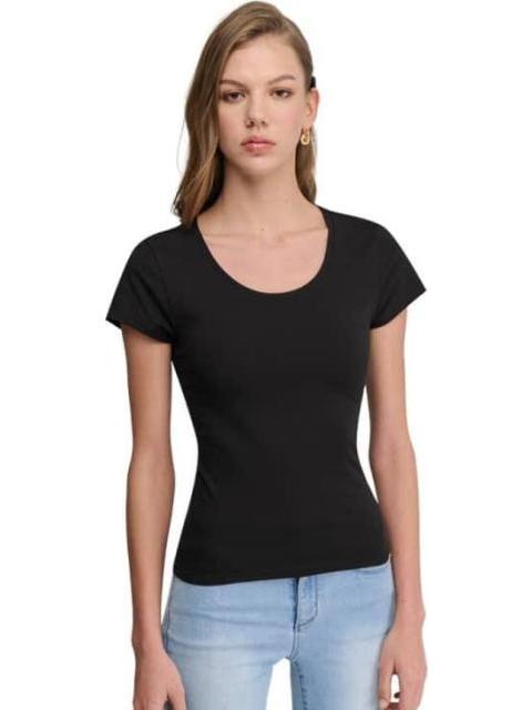 PLAYERA MANGA CORTA NEGRO HOLLY LAND
