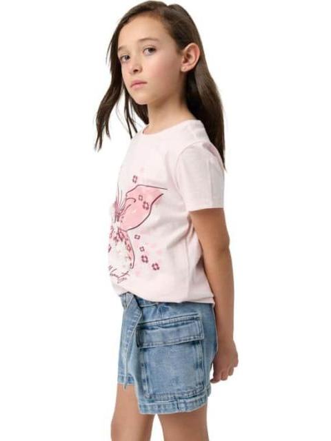 PLAYERA MANGA CORTA ROSA HOLLY LAND KIDS - Imagen 4