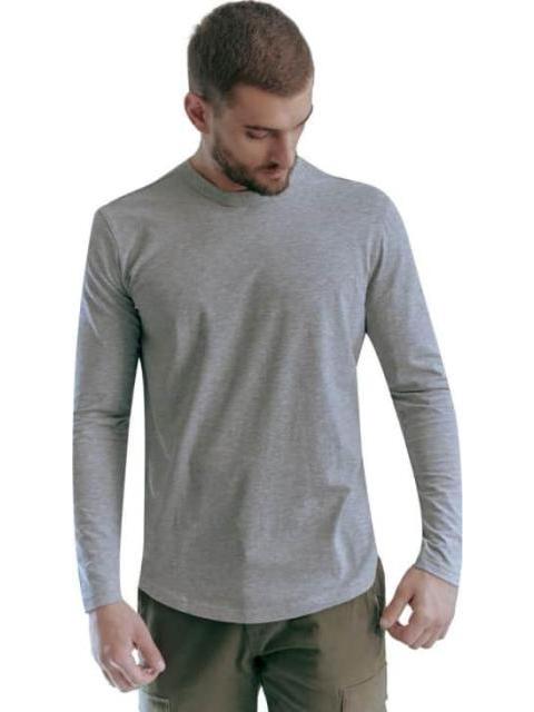 PLAYERA MANGA LARGA GRIS NEXT CO - Imagen 5