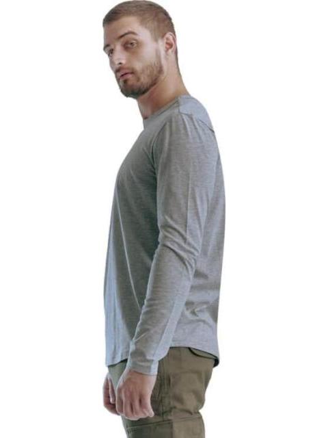 PLAYERA MANGA LARGA GRIS NEXT CO - Imagen 7