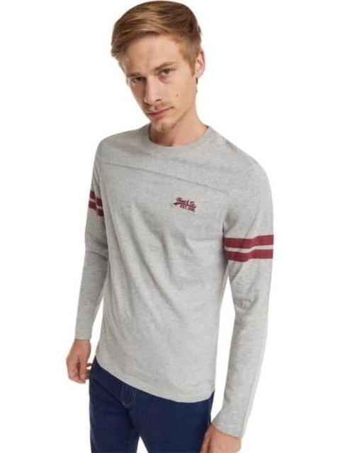 PLAYERA MANGA LARGA MODA GRIS NEXT CO - Imagen 3