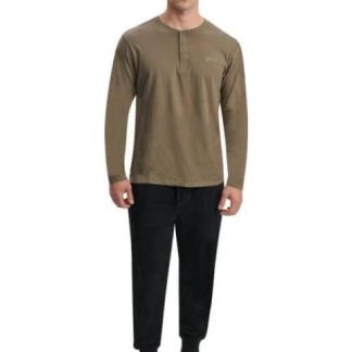 PLAYERA MEDIA ALETILLA VERDE OLIVO NEXT CO