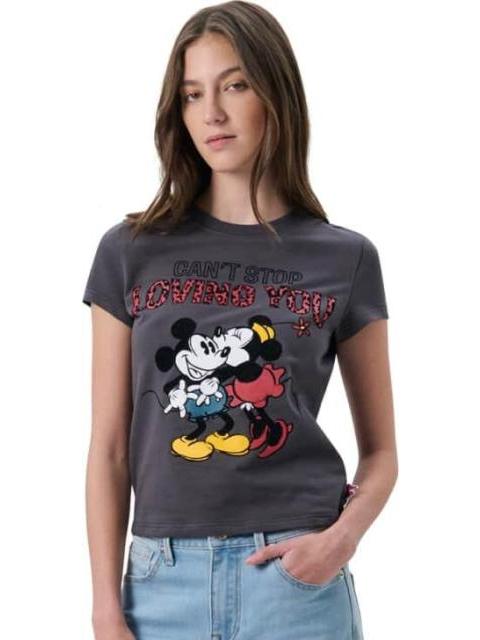 PLAYERA MICKEY MOUSE GRIS MINNIE MOUSE - Imagen 3
