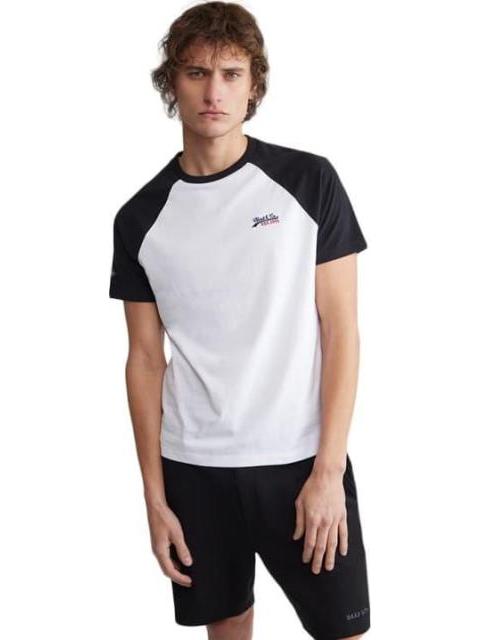 PLAYERA CUELLO REDONDO BLANCO/NEGRO NEXT CO - Imagen 4