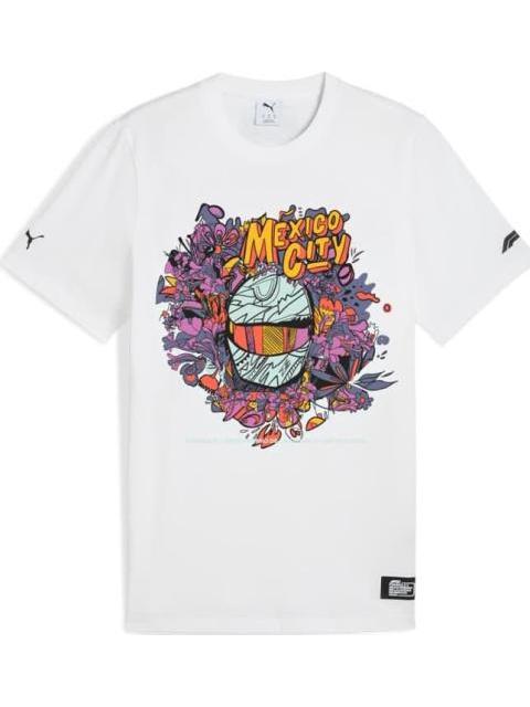 PLAYERA MOTORSPORT F1 MEXICO TEE BLANCO PUMA - Imagen 2