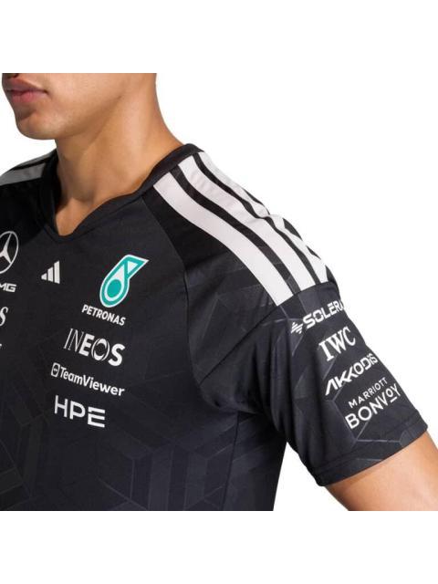 PLAYERA MOTORSPORT MER DR JSY M NEGRO ADIDAS - Imagen 6