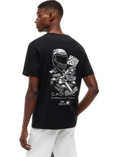 PLAYERA MOTORSPORT TH X CF1 CAR GRAPHIC BLACK TEE NEGRO CADILLAC - Imagen 2