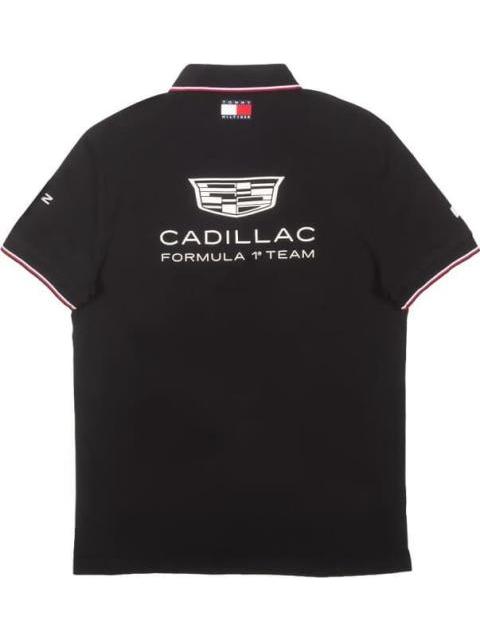 PLAYERA MOTORSPORT TH X CF1 REPLICA POLO NEGRO CADILLAC - Imagen 2