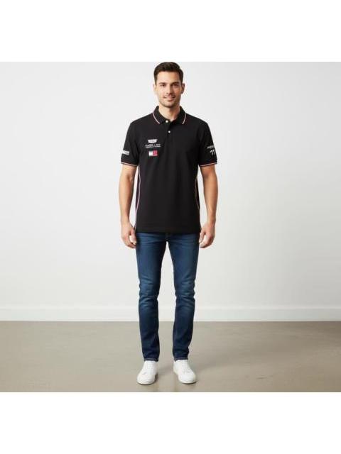 PLAYERA MOTORSPORT TH X CF1 REPLICA POLO NEGRO CADILLAC - Imagen 3