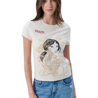 PLAYERA MULAN BEIGE PRINCESS