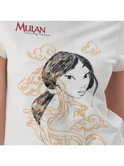 PLAYERA MULAN BEIGE PRINCESS - Imagen 5