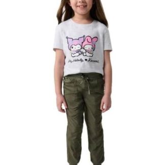 PLAYERA MY MELODY KUROMI GRIS MY MELODY KUROMI