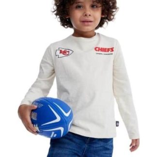 PLAYERA NIÑO BEIGE NFL