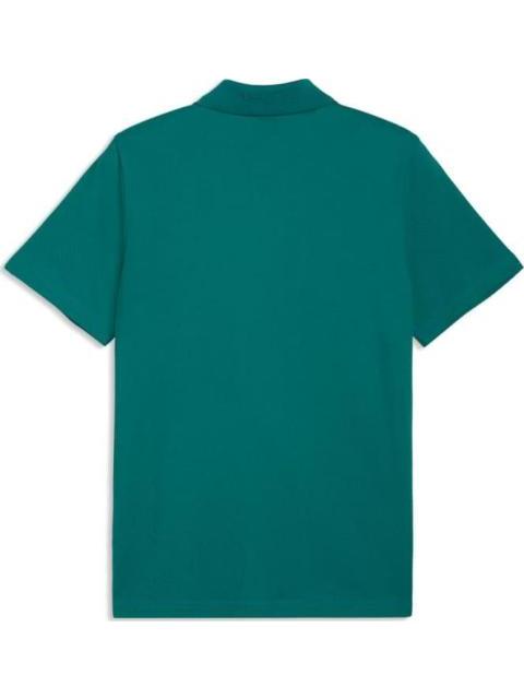 PLAYERA POLO MOTORSPORT AMF1 JACQUARD POLO (REGULAR) VERDE PUMA - Imagen 2