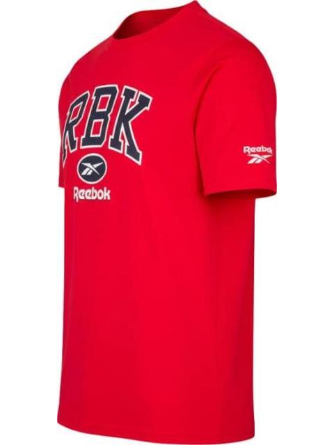 PLAYERA RBK COLLEGIATE T-SHIRT ROJO REEBOK - Imagen 3