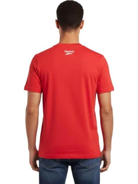 PLAYERA RBK COLLEGIATE T-SHIRT ROJO REEBOK - Imagen 5