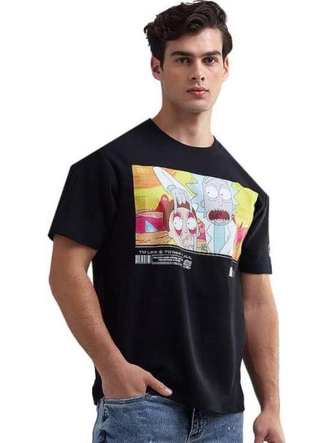 PLAYERA RICK AND MORTY NEGRO RICK AND MORTY
