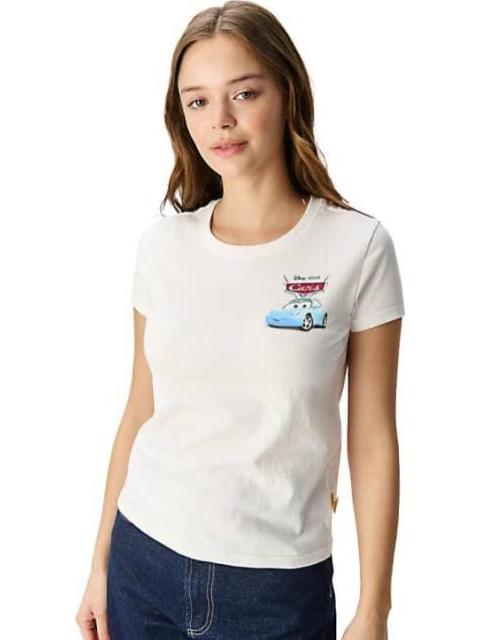 PLAYERA SALLY BLANCO CARS - Imagen 2