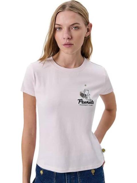 PLAYERA SNOOPY ROSA PEANUTS