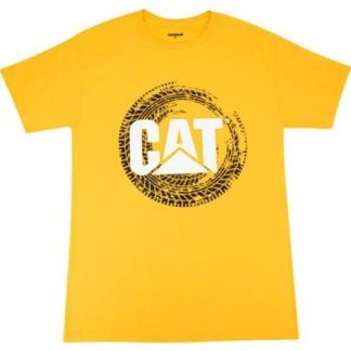 PLAYERA SS26CTSM1 AMARILLO CATERPILLAR